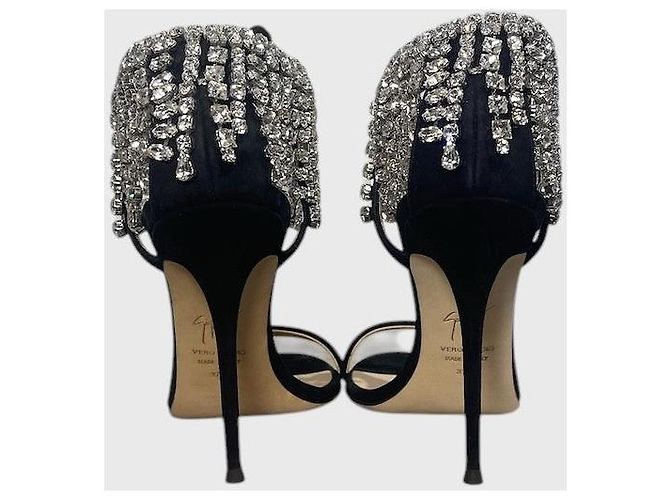 Sandali Giuseppe Zanotti neri T.37.5 Nero - vista 3
