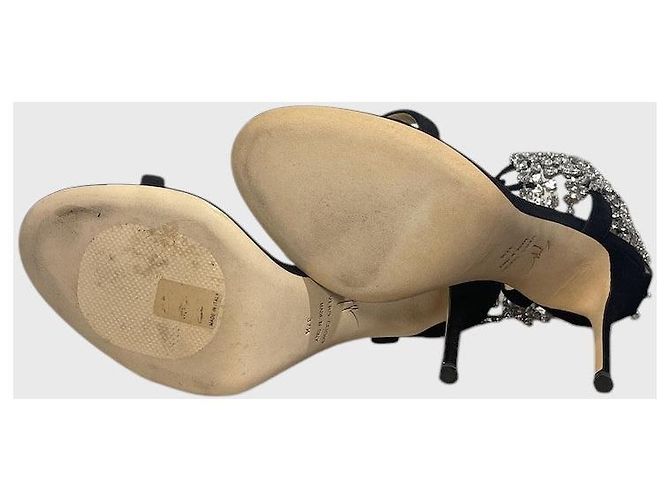Sandali Giuseppe Zanotti neri T.37.5 Nero - vista 5