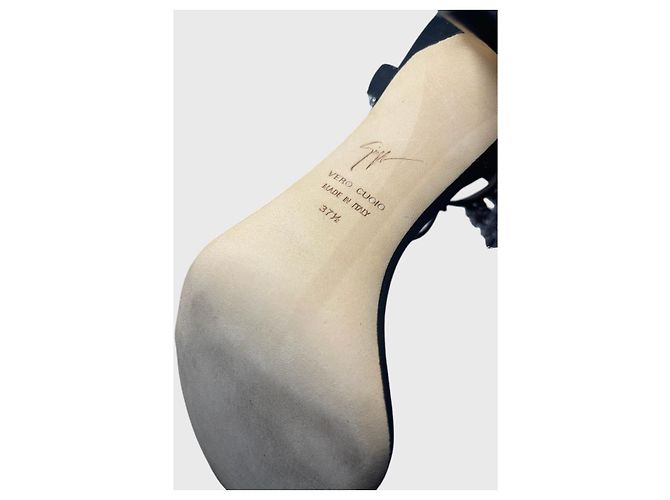 Sandali Giuseppe Zanotti neri T.37.5 Nero - vista 6
