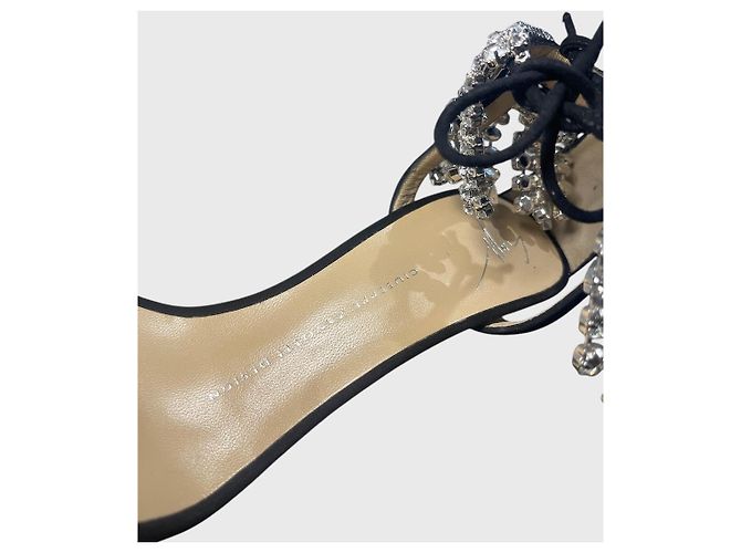 Sandali Giuseppe Zanotti neri T.37.5 Nero - vista 7