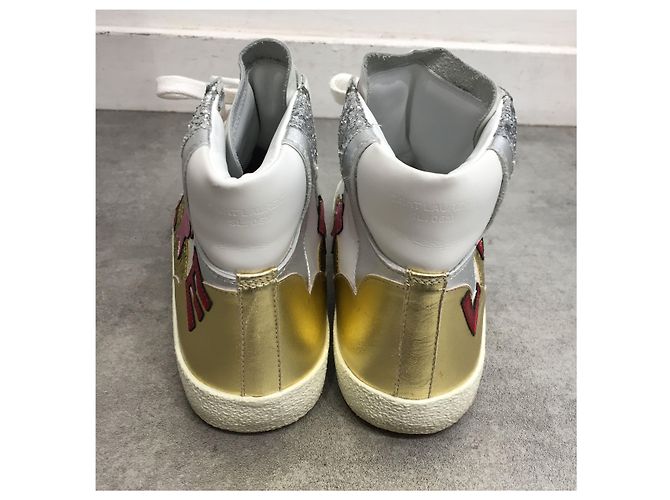 Autre Marque Sneakers Saint Laurent T.35,5 Bianco - vista 4