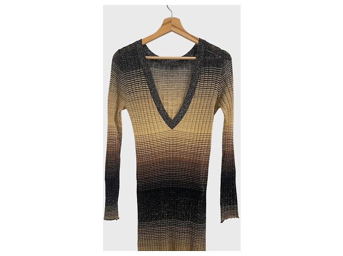 Kleid Roberto Collina T.M Beige - Ansicht 3
