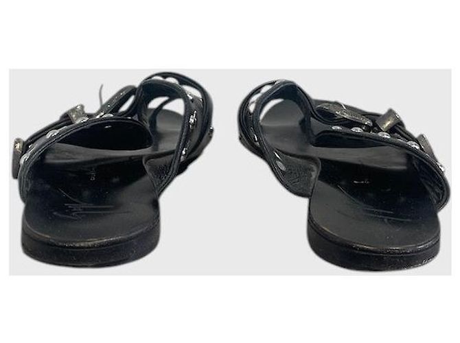 Sandali Giuseppe Zanotti neri T.40 Nero - vista 4