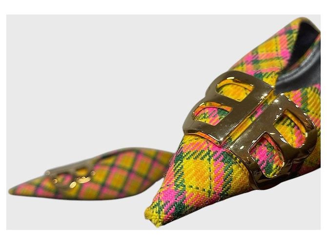Mules Balenciaga Knife BB T.38 Giallo - vista 4
