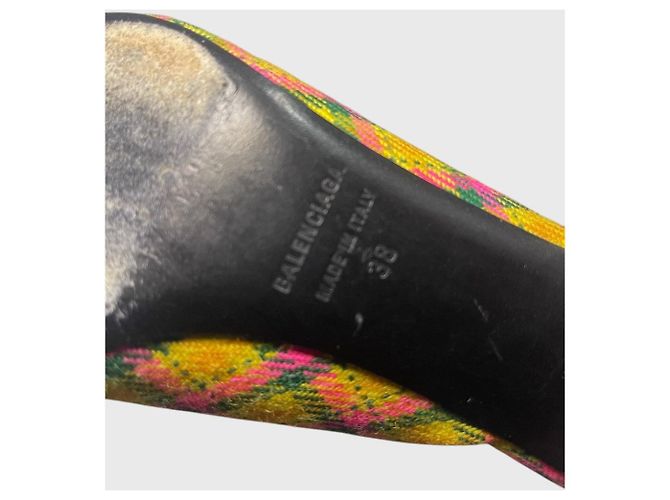 Mules Balenciaga Knife BB T.38 Giallo - vista 7