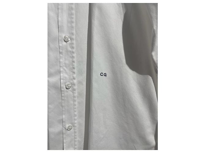 Current Elliott Chemise Current Elliot x Charlotte Gainsbourg T.1 Weiß - Ansicht 2
