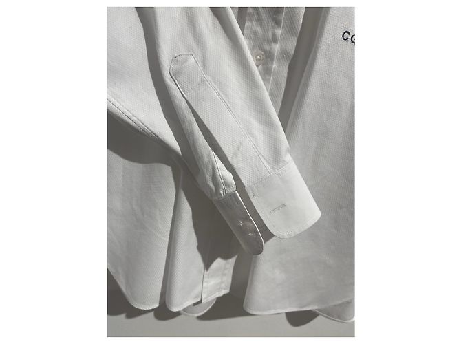 Current Elliott Chemise Current Elliot x Charlotte Gainsbourg T.1 Weiß - Ansicht 4