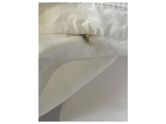 Current Elliott Chemise Current Elliot x Charlotte Gainsbourg T.1 Weiß - Ansicht 6