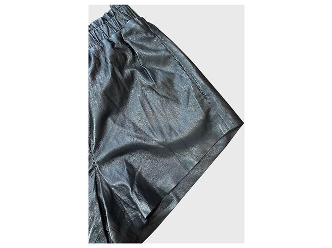 Short Nanushka noir T.S Negro - vista 3