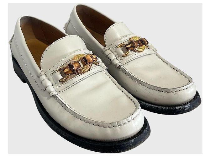 Bamboo Gucci Loafer weiß T.37,5 - Ansicht 2