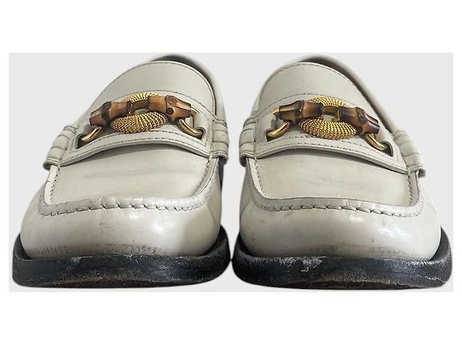 Bamboo Gucci Loafer weiß T.37,5 - Ansicht 3