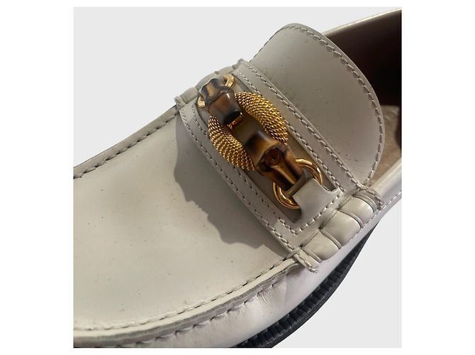 Bamboo Gucci Loafer weiß T.37,5 - Ansicht 7