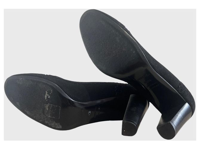 Décolleté Hermès neri T.38,5 Nero - vista 5