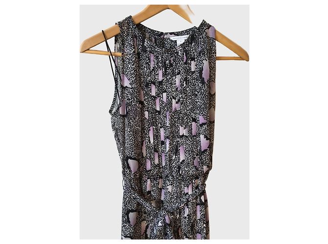 Diane Von Furstenberg Kleid T.2 Grau - Ansicht 2