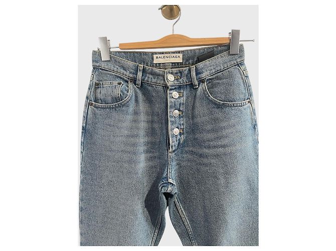 Vaqueros Balenciaga azules T.38 - vista 2
