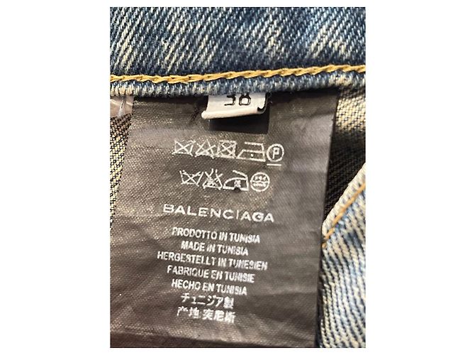 Vaqueros Balenciaga azules T.38 - vista 5