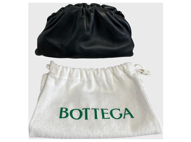 Borsa Bottega Veneta Mini Pouch Nero - vista 7