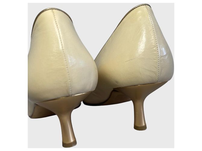 Chanel gold Pumps T.37 Beige - Ansicht 6