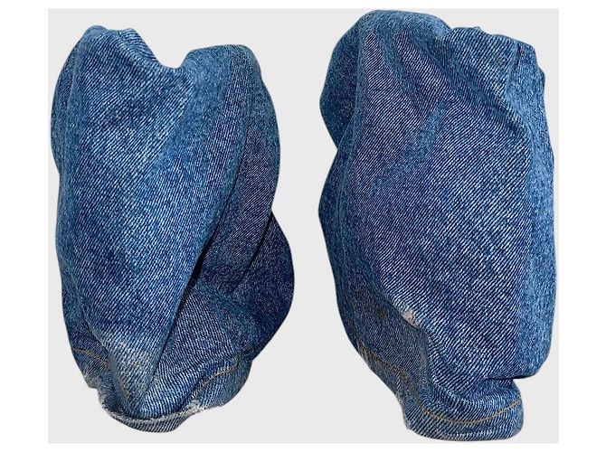 Loewe Boots aus Jeans T.39 Blau - Ansicht 5