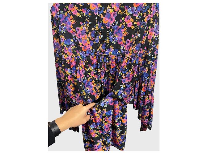 Vêtements VETEMENTS Blumenkleid T.S Mehrfarben - Ansicht 4