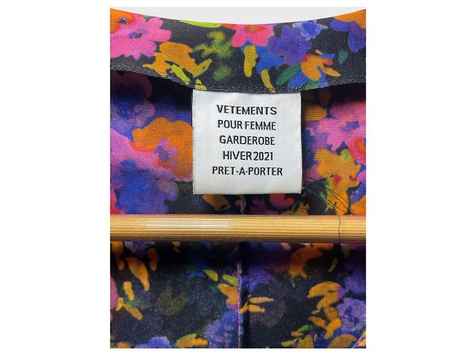 Vêtements VETEMENTS Blumenkleid T.S Mehrfarben - Ansicht 6