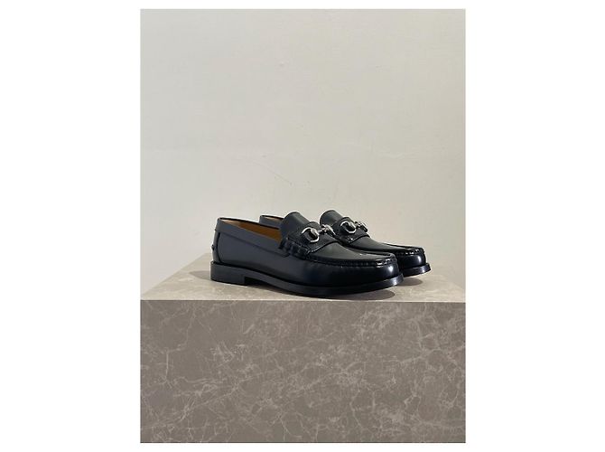 Mocassini Gucci neri T.41 Nero - vista 2