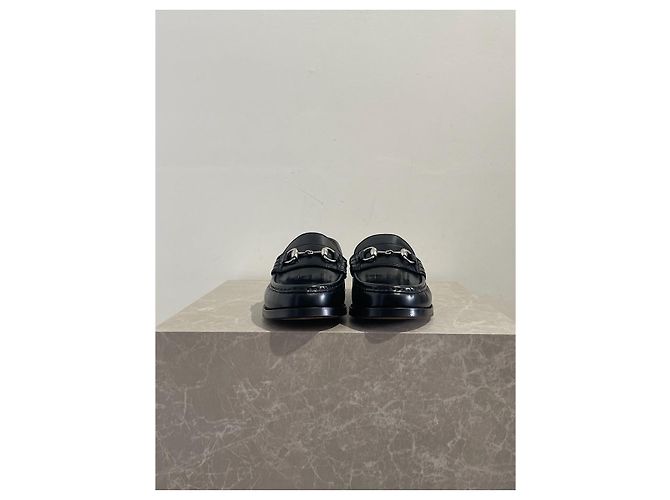 Mocassini Gucci neri T.41 Nero - vista 3