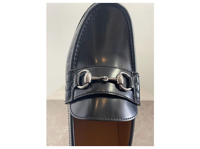 Mocassini Gucci neri T.41 Nero - vista 5