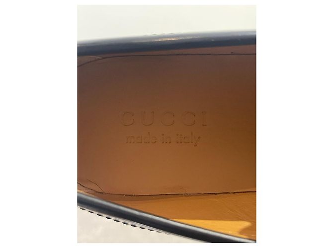 Mocassini Gucci neri T.41 Nero - vista 9