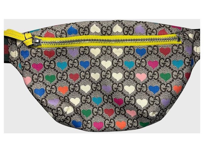 Cintura con borsa Gucci cuori Multicolore - vista 2