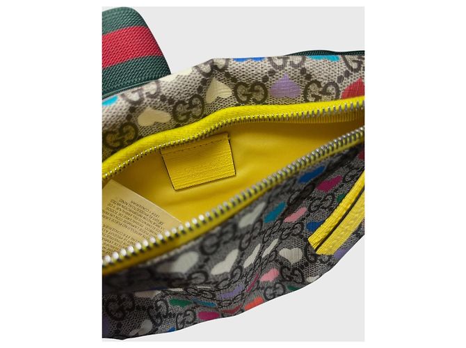 Cintura con borsa Gucci cuori Multicolore - vista 5
