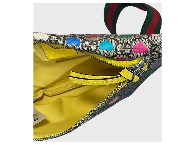 Cintura con borsa Gucci cuori Multicolore - vista 8