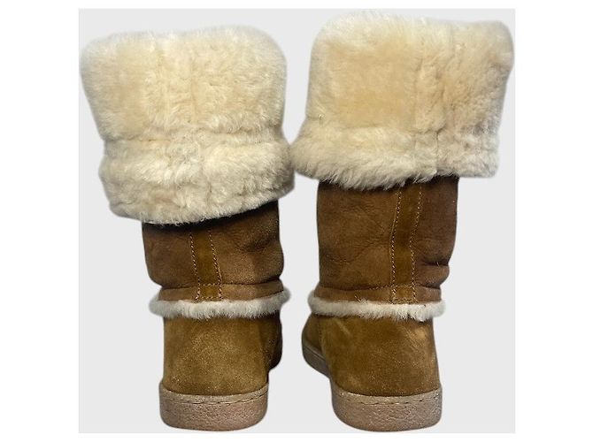 Botas Chanel camel T.36 Camello - vista 4