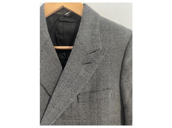 Autre Marque Abrigo Dior gris T.36 Negro - vista 2