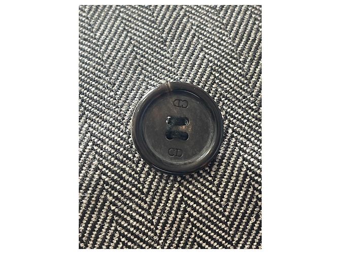 Autre Marque Abrigo Dior gris T.36 Negro - vista 5