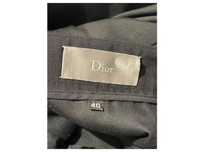 Autre Marque Dior Hose schwarz T.38 - Ansicht 4