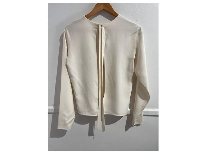 Céline Bluse Celine écrue T.34 Beige - Ansicht 4
