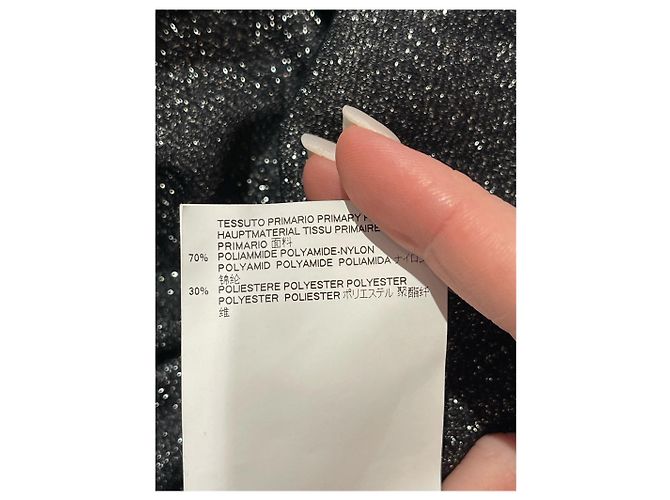 Maison Martin Margiela Top Maison Margiela plate T.XS Plata - vista 6