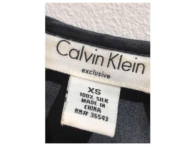 Kleid Calvin Klein T.XS Blau - Ansicht 3