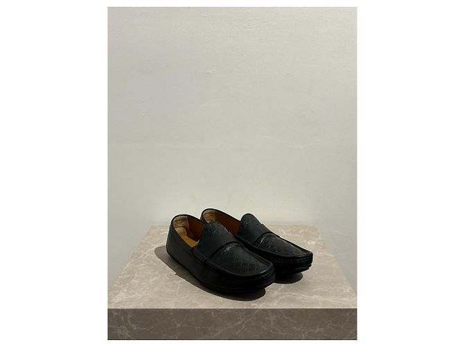 Mocassini Gucci neri T.40 Nero - vista 2