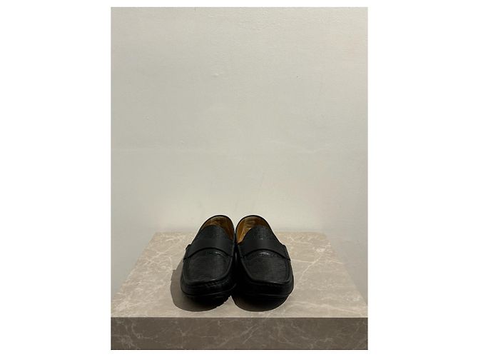 Mocassini Gucci neri T.40 Nero - vista 3