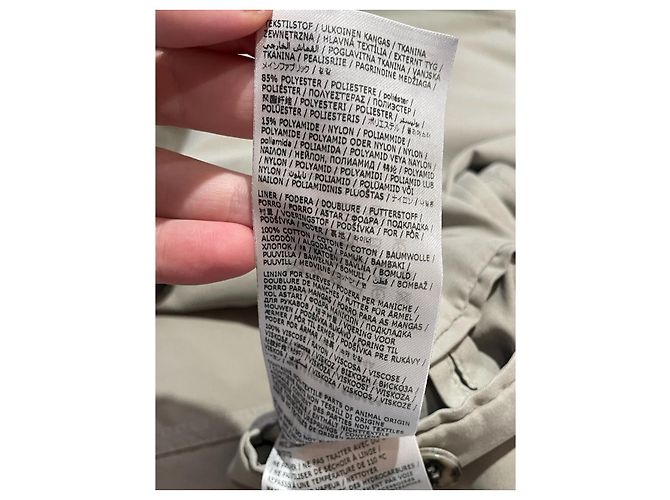 Maison Martin Margiela Trench Maison Margiela T.36 Beige - vista 11