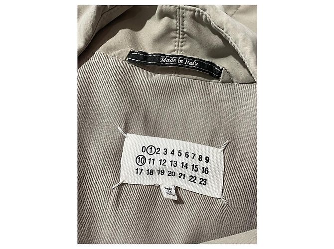 Maison Martin Margiela Trench Maison Margiela T.36 Beige - vista 8