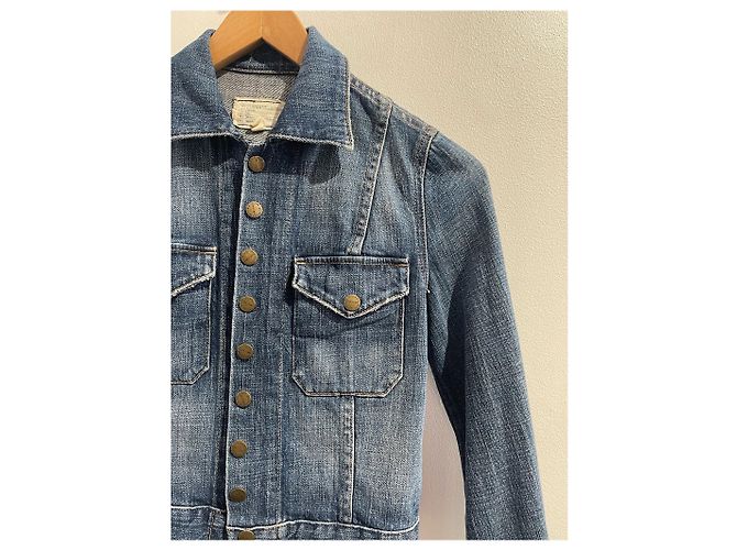 Current Elliott Giacca di jeans Current Elliot T.0 Blu - vista 2