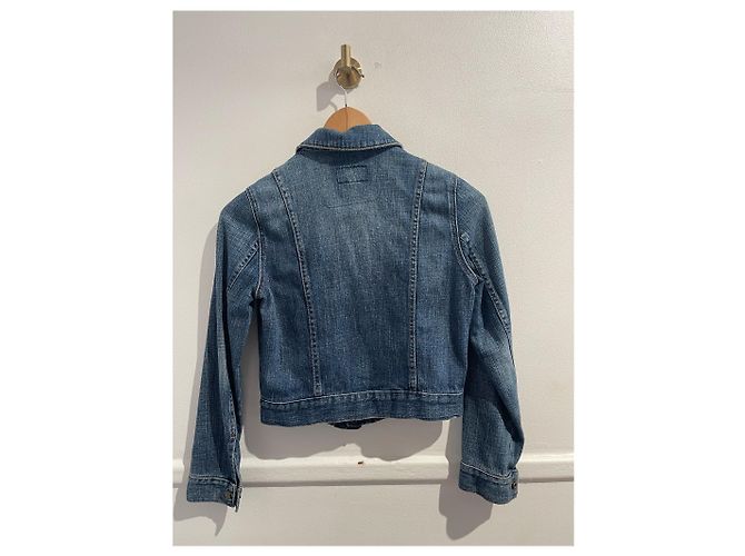 Current Elliott Giacca di jeans Current Elliot T.0 Blu - vista 3