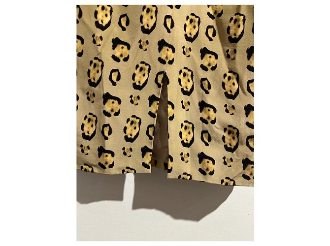 Saia Giambattista Valli leopardo T.36 Bege - vista 4
