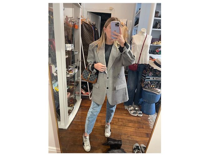 Vêtements Blazer Vetements gris T.XS - vista 8
