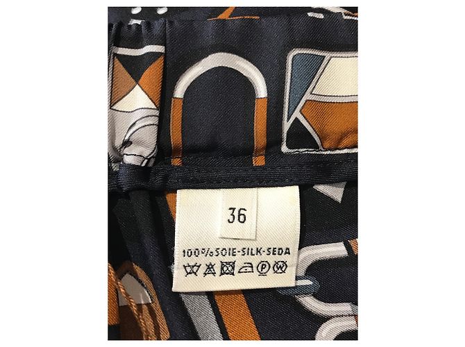 Hermès Hermes Hose schwarz T.36 - Ansicht 6