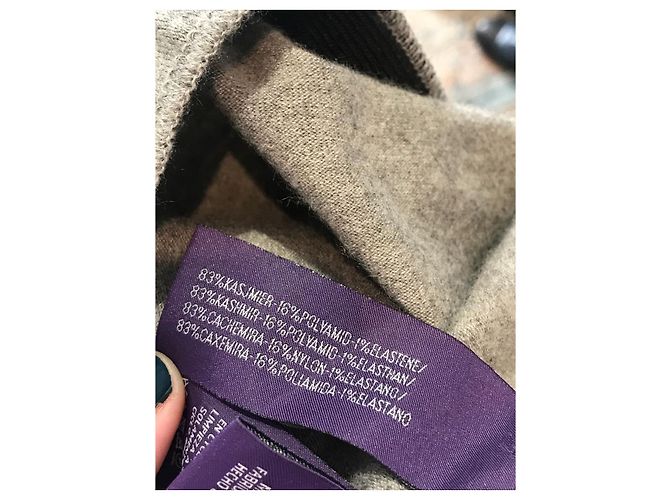 Leggings Ralph Lauren T.S Gris - vista 6
