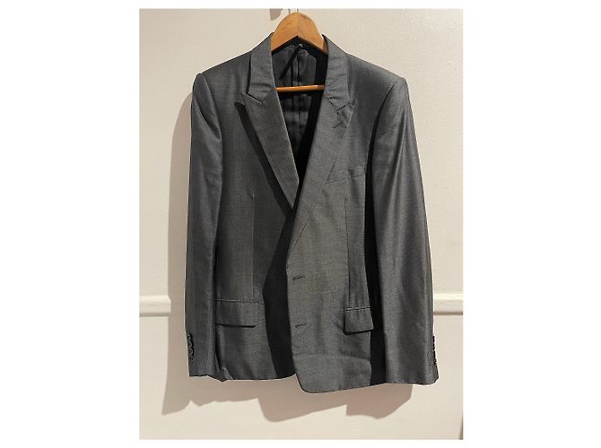 Christian Dior Completo Dior Homme grigio T.52 - vista 3